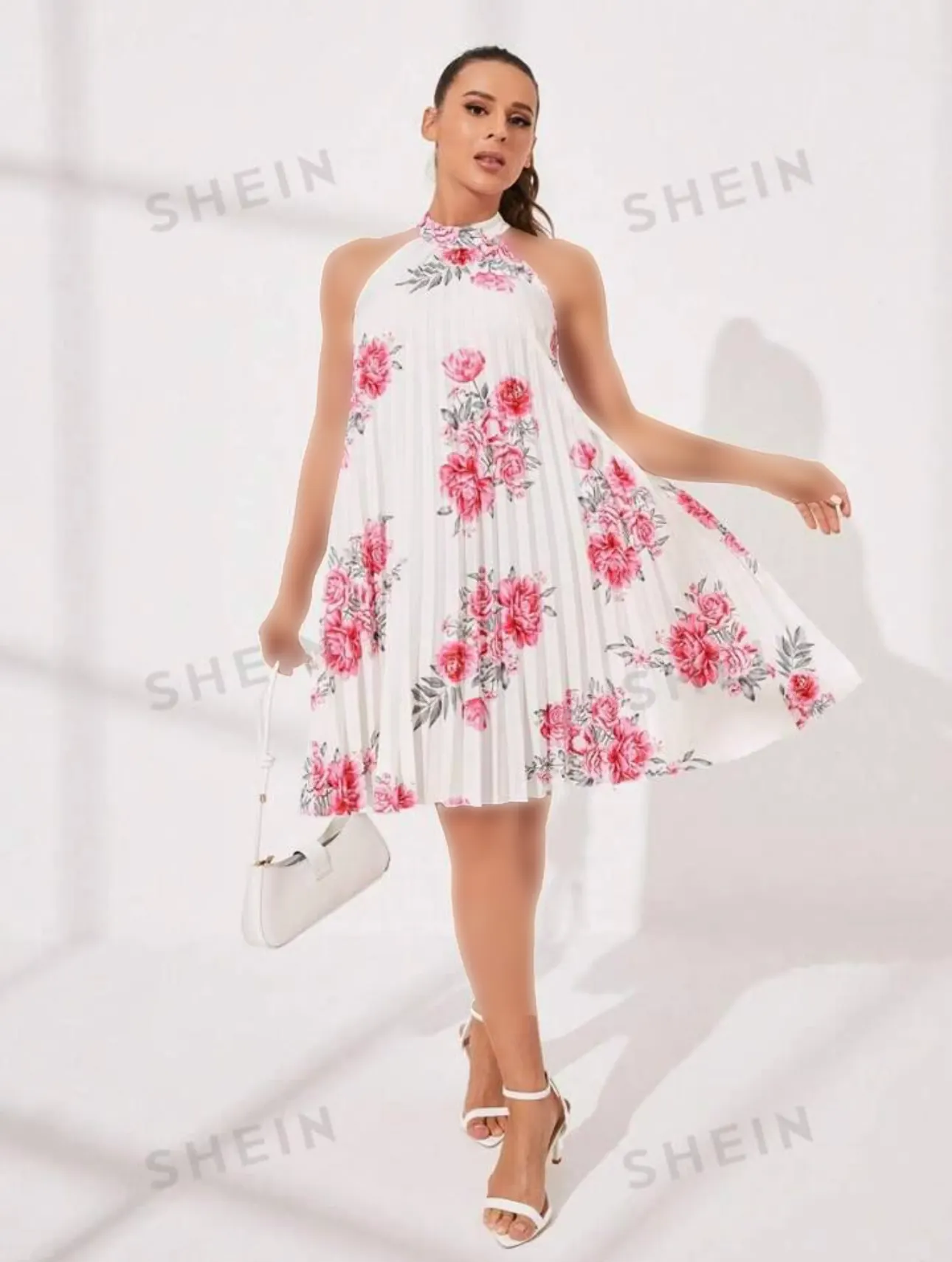 پیراهن پلیسه SHEIN