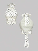 تاپ گرهای خالدار Shein