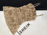 پیراهن پلنگی تور کش Shein
